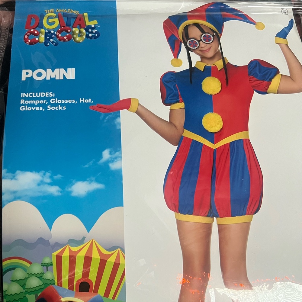 Pomni the amazing digital circus costume